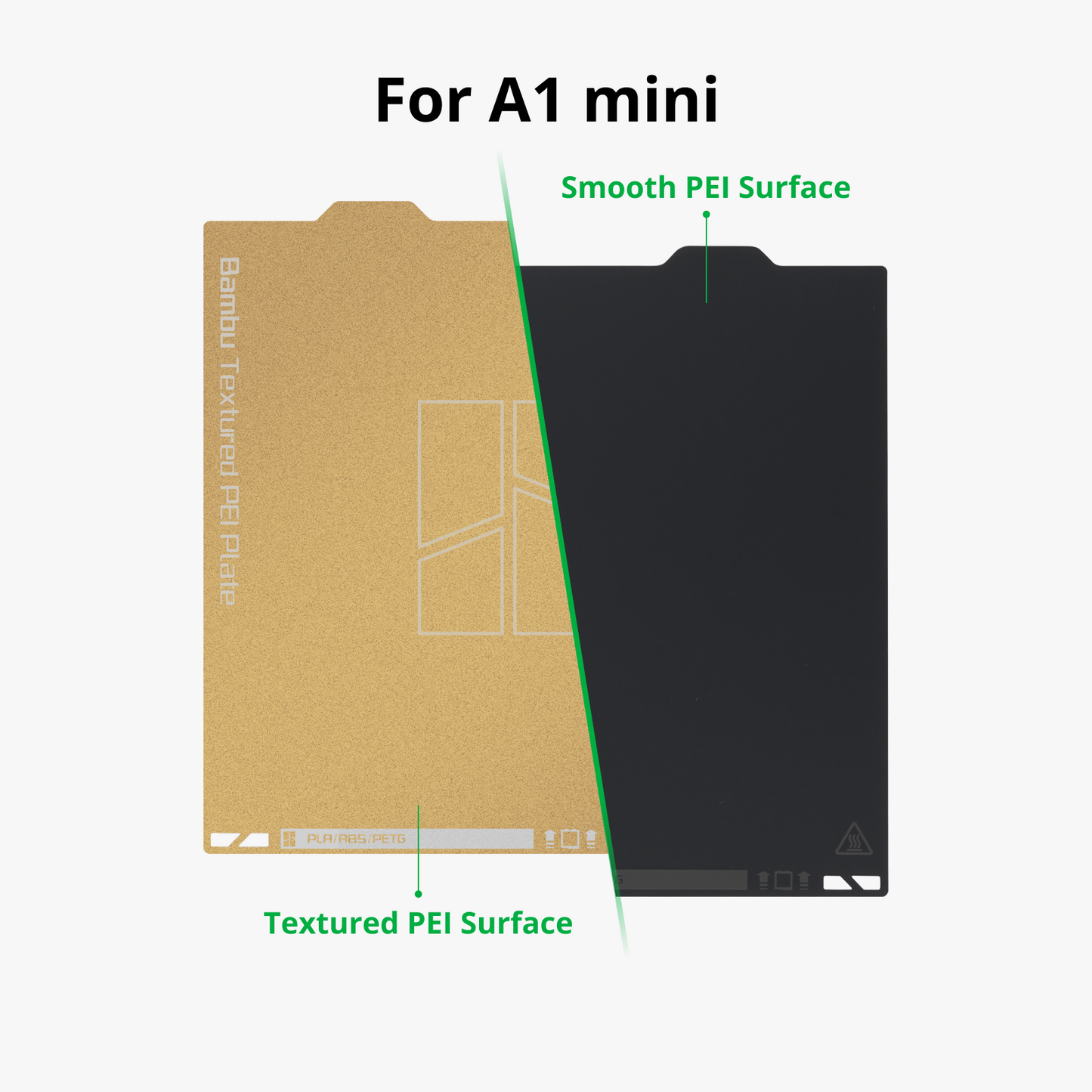 Assiette PEI à double texture Bambu