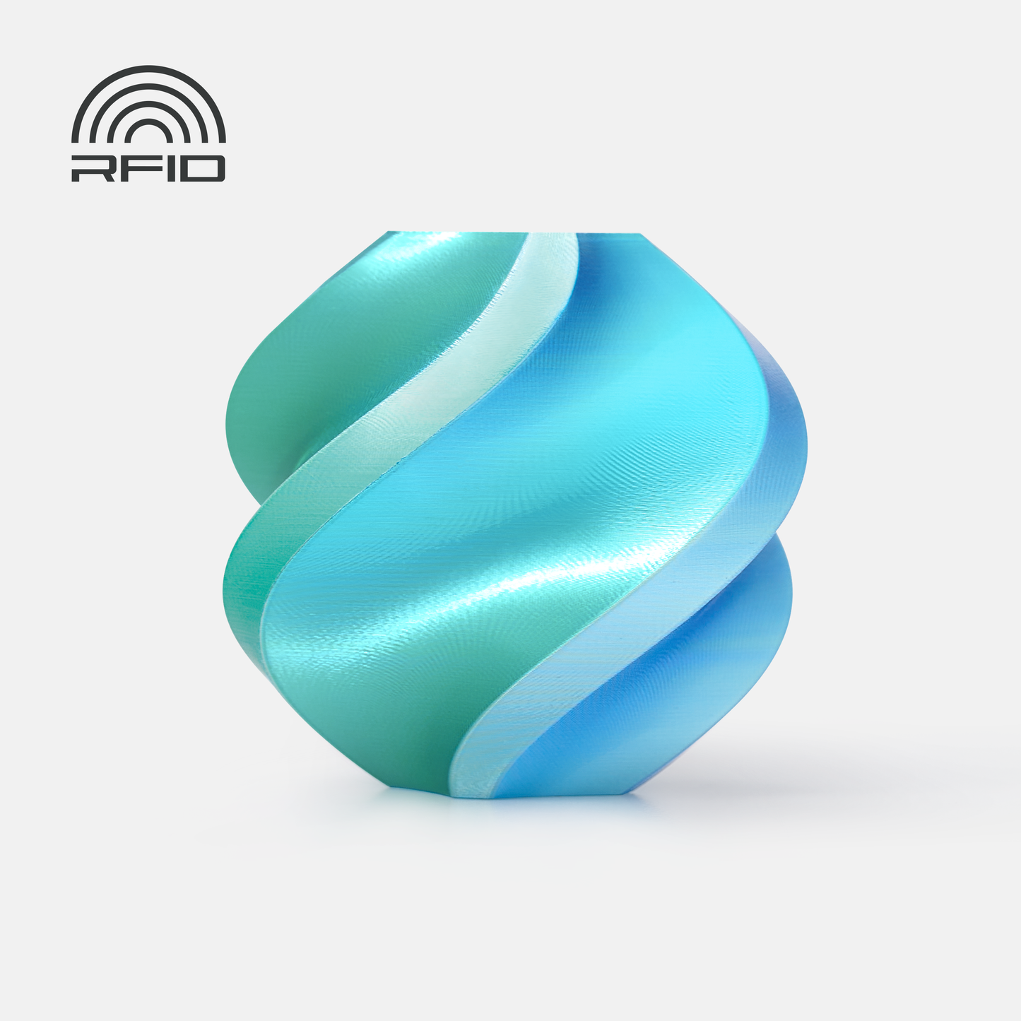 Blue Hawaii - Bambu Lab PLA Silk Multi Color - 1.75mm, 1kg