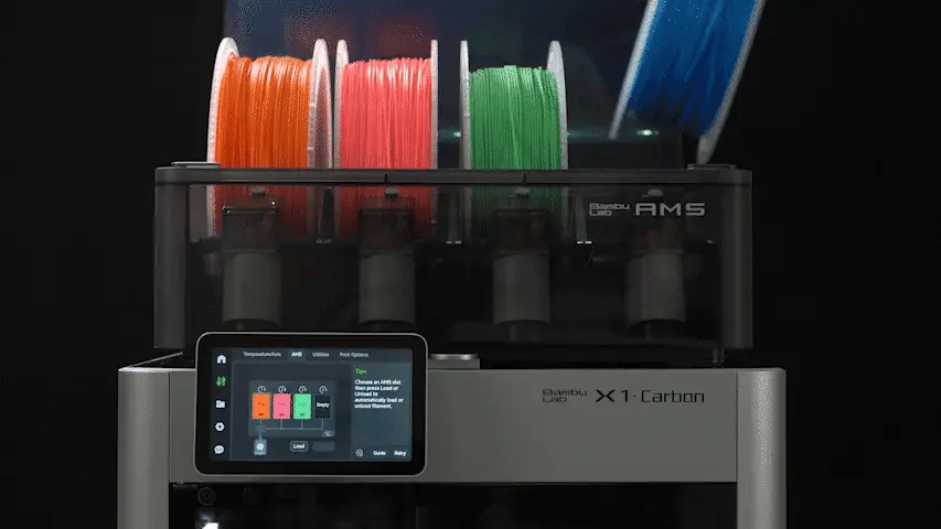 Ash Gray - Bambu Lab PLA Matte - 1.75mm, 1kg