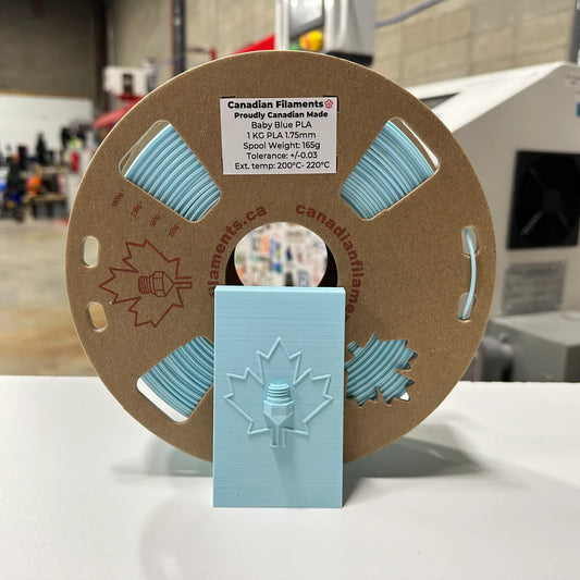 Baby Blue - Canadian Filaments Coloured PLA - 1kg, 1.75mm