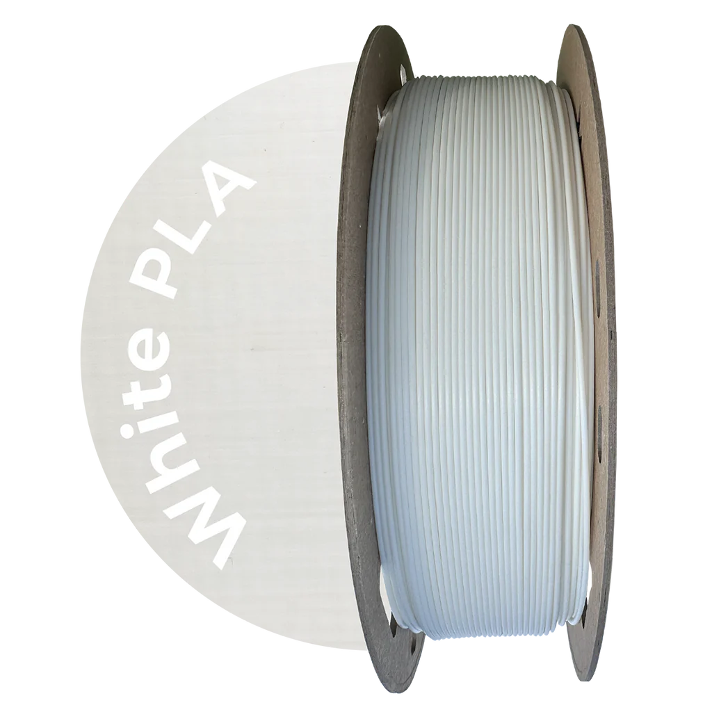 White - Canadian Filaments Coloured PLA - 1kg, 1.75mm