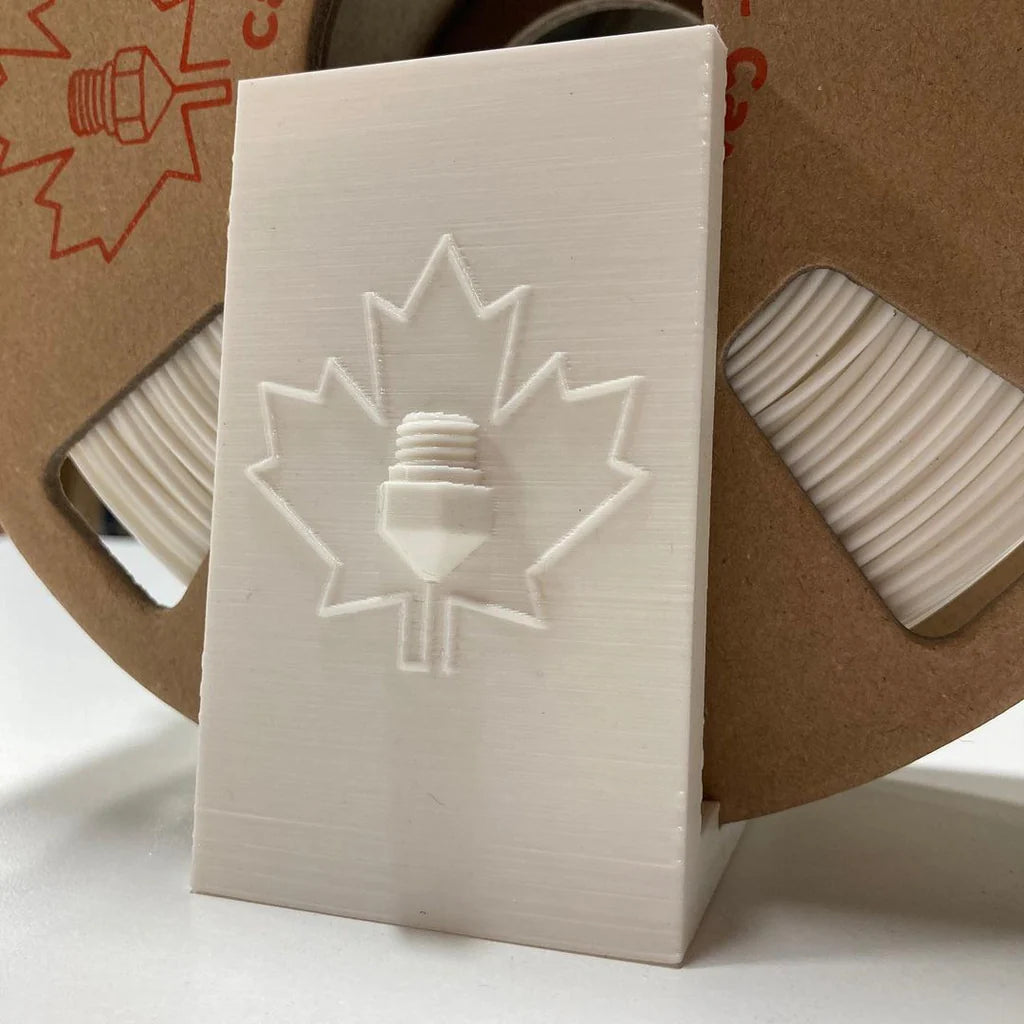 White - Canadian Filaments Coloured PLA - 1kg, 1.75mm