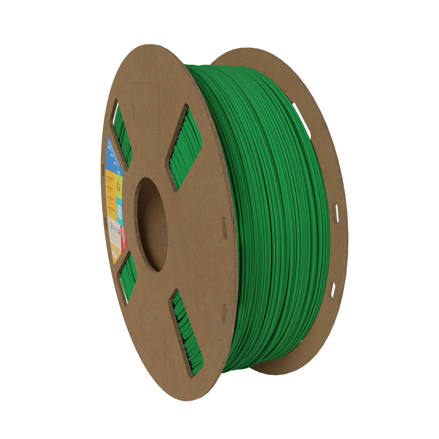 Green - EurekaFil Standard PLA - 1.75mm, 1kg