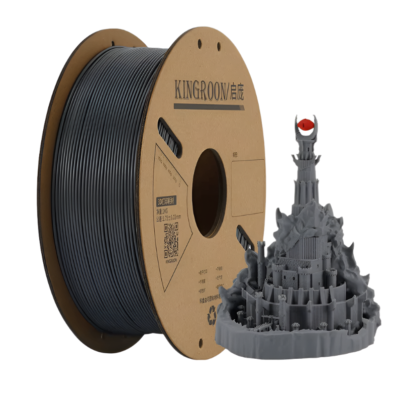 Gray - Kingroon PLA - 1.75mm, 1kg