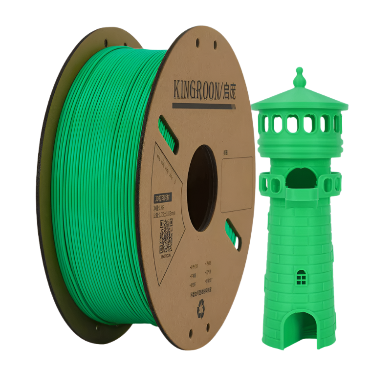 Green - Kingroon PLA - 1.75mm, 1kg
