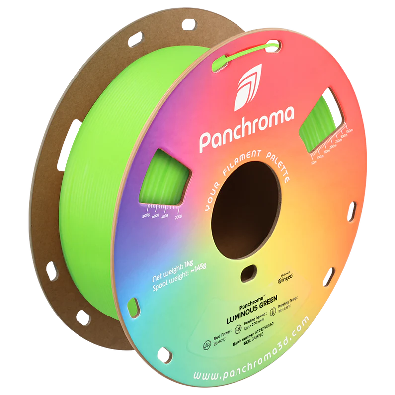 Luminous Green - Polymaker Panchroma™ Luminous PLA - 1.75mm, 1kg