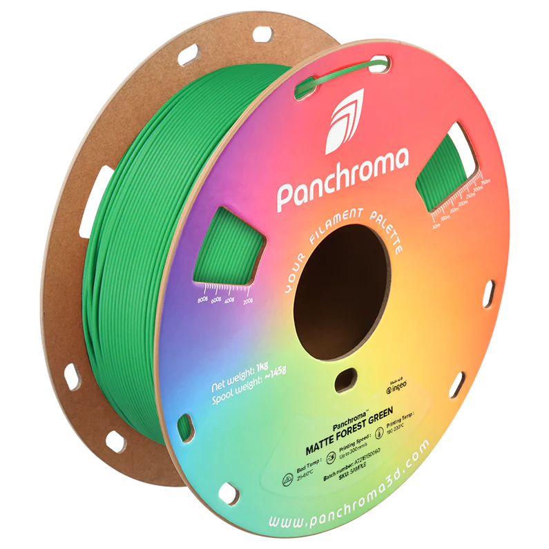 Forest Green - Polymaker Panchroma™ Matte PLA - 1.75mm, 1kg