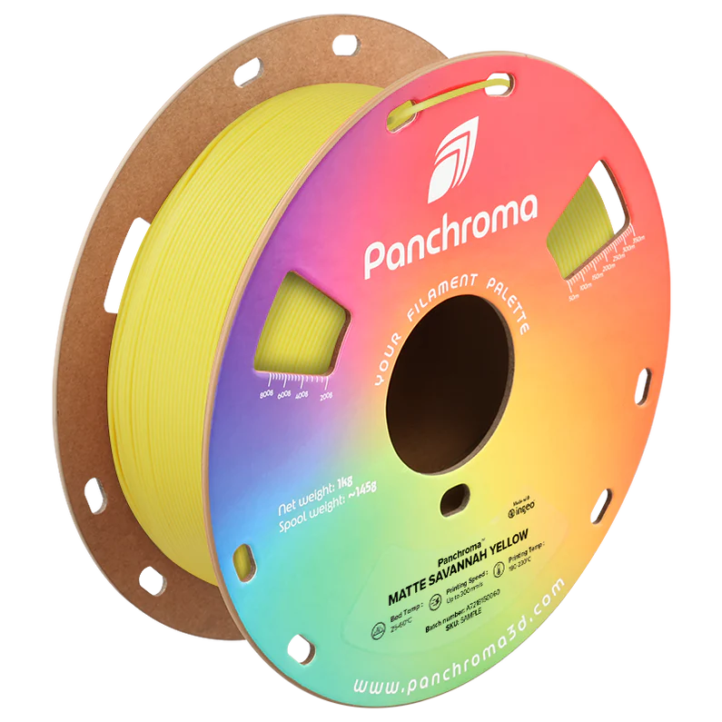 Savannah Yellow - Polymaker Panchroma™ Matte PLA - 1.75mm, 1kg