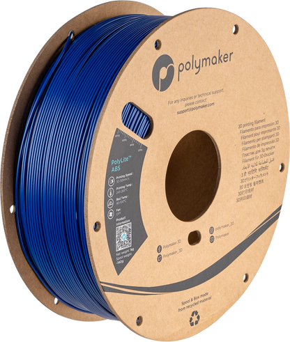 Blue - Polymaker PolyLite™ ABS - 1.75mm, 1kg