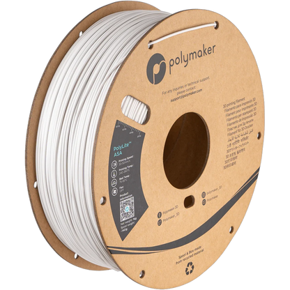 White - Polymaker PolyLite™ ASA - 1.75mm, 1kg