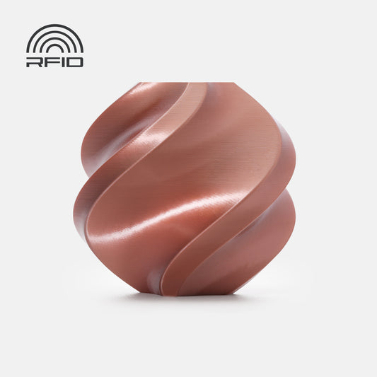 Rose Gold - Bambu Lab PLA Silk+ - 1.75mm, 1kg
