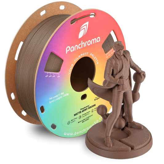 Army Brown - Polymaker Panchroma™ Matte PLA - 1.75mm, 1kg