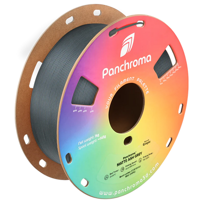 Ash Gray - Polymaker Panchroma™ Matte PLA - 1.75mm, 1kg