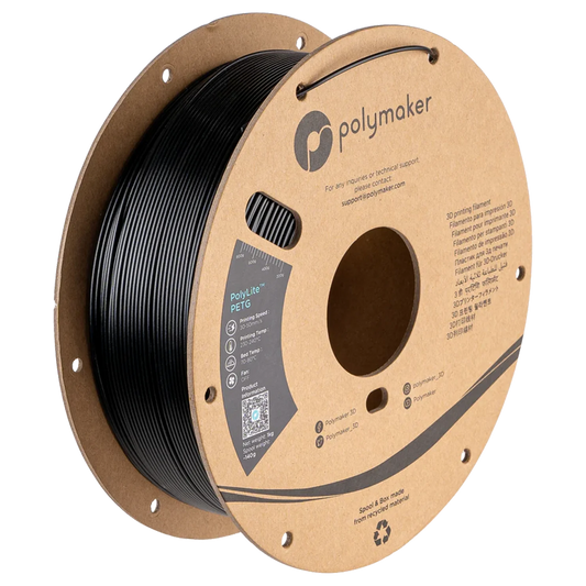 Black - Polymaker PolyLite™ PETG - 1.75mm, 1kg