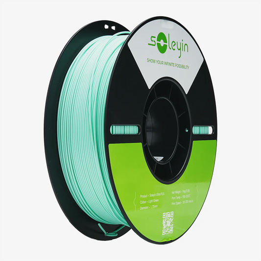 Light Green - Soleyin Ultra PLA - 1.75mm, 1kg